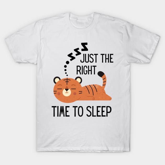 Just The Right To Sleep T-Shirt by NICHE&NICHE